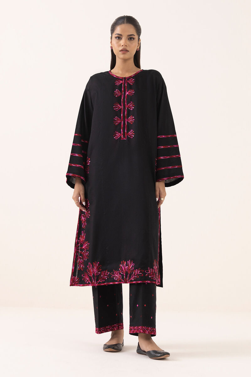 Embroidered Dobby Shirt