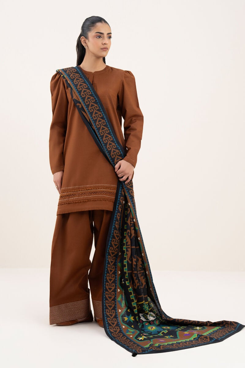 Printed Khaddar Dupatta