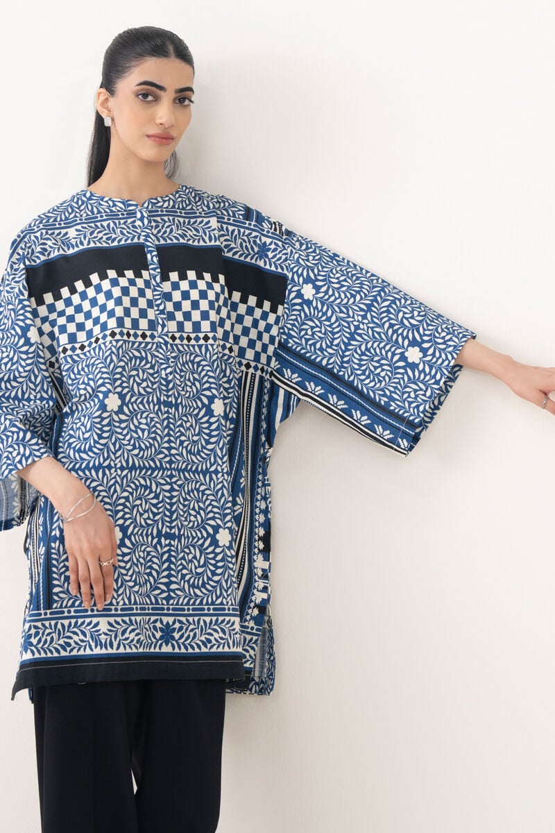 Printed Cotton Viscose Shirt