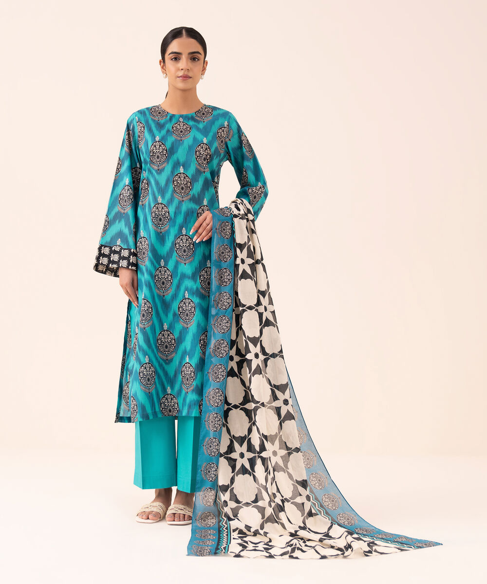 Unstitched 3 PC 02SDY23V31US Sapphire PK