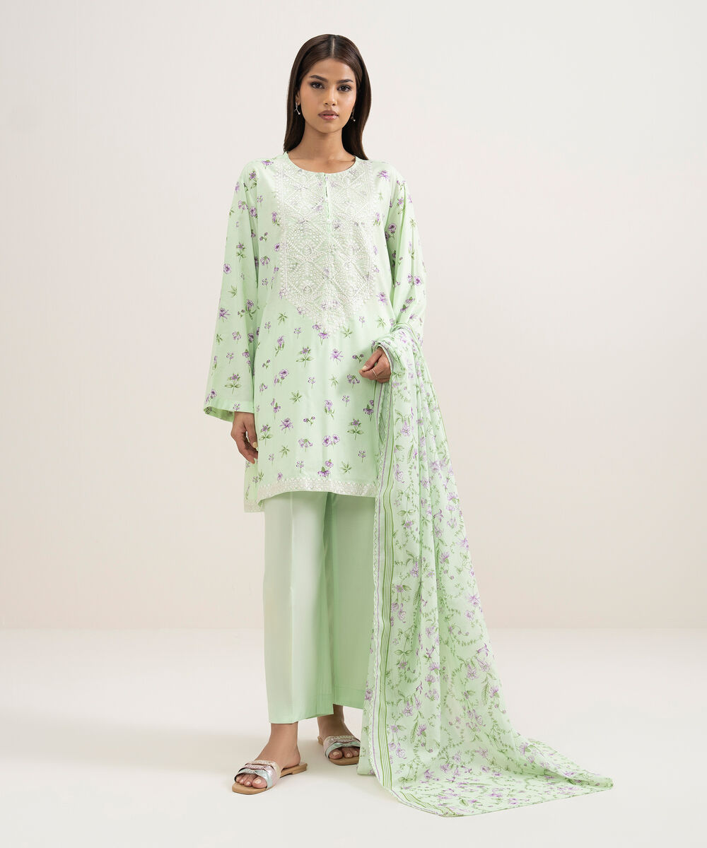 Lawn Printed Dupatta