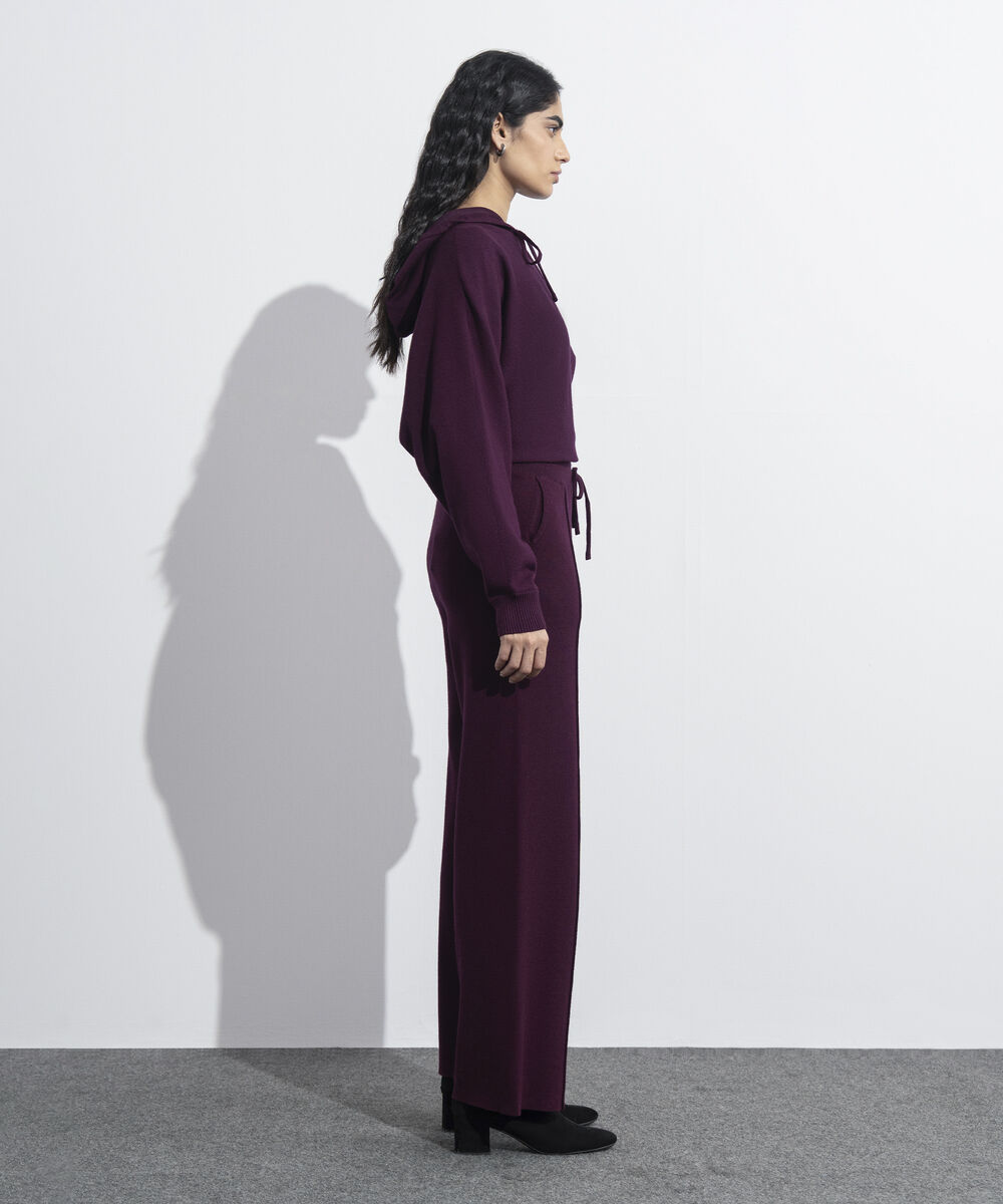 Women's Western Wear Merlot Pull-On Knit Trousers