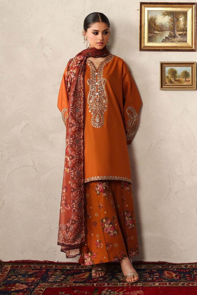 Embroidered Lawn Shirt