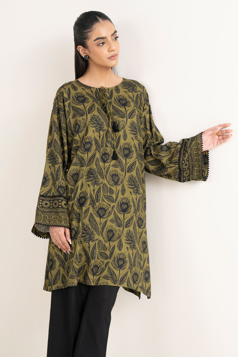 Printed Cotton Viscose Shirt