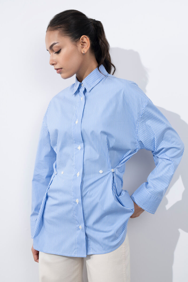 Cinched Waist Shirt