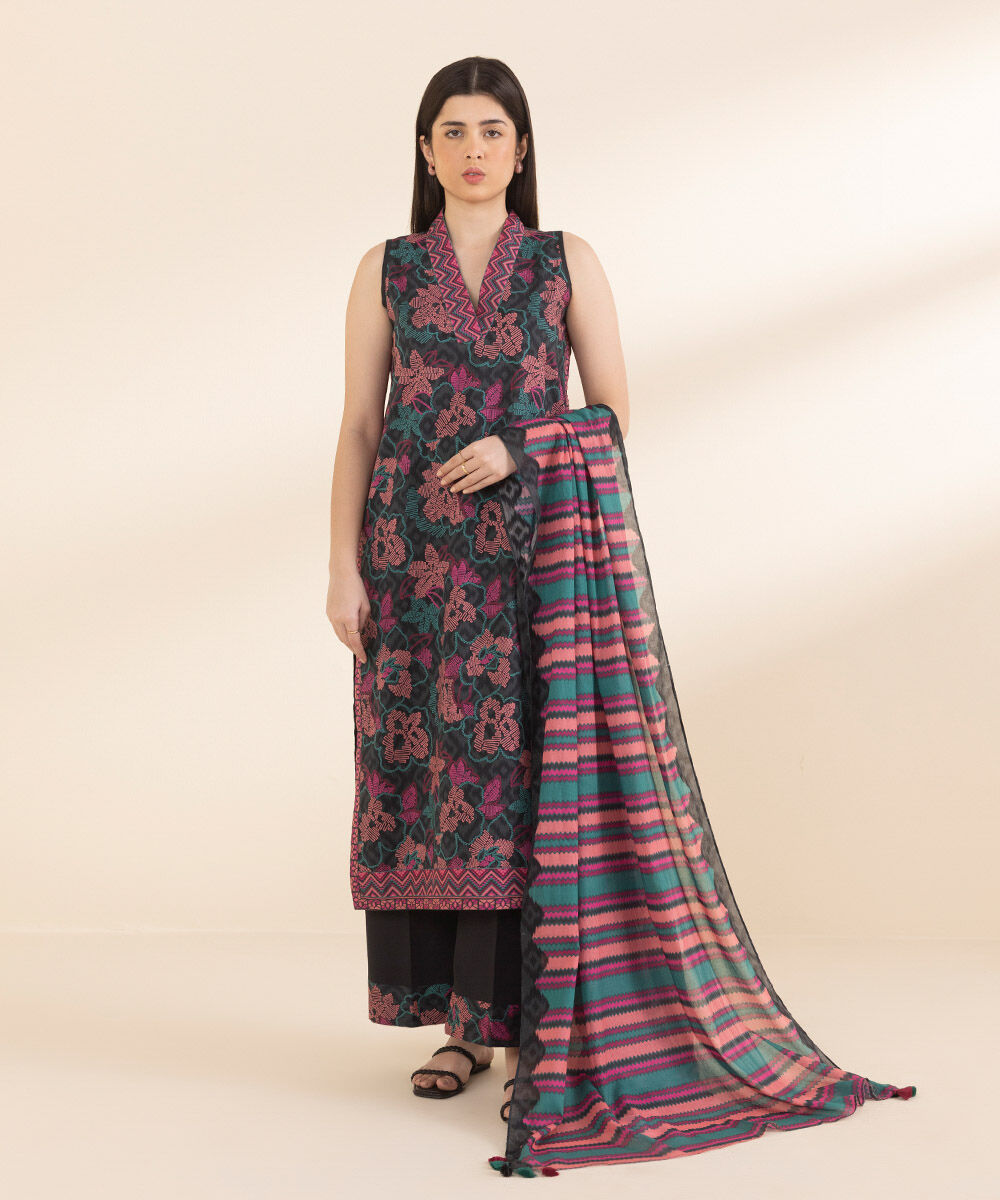 0U3PDY25V321 Unstitched 3 PC 0U3PDY25V321