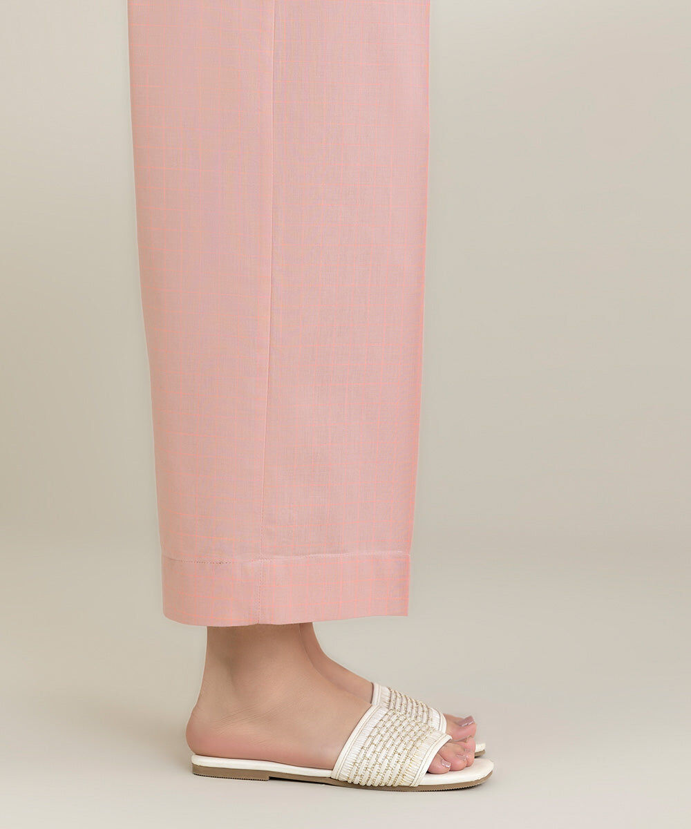 Women's Pret Yarn Dyed Pink Culottes