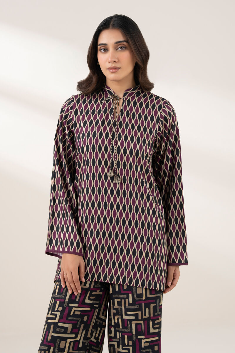 Printed Viscose Linen Shirt