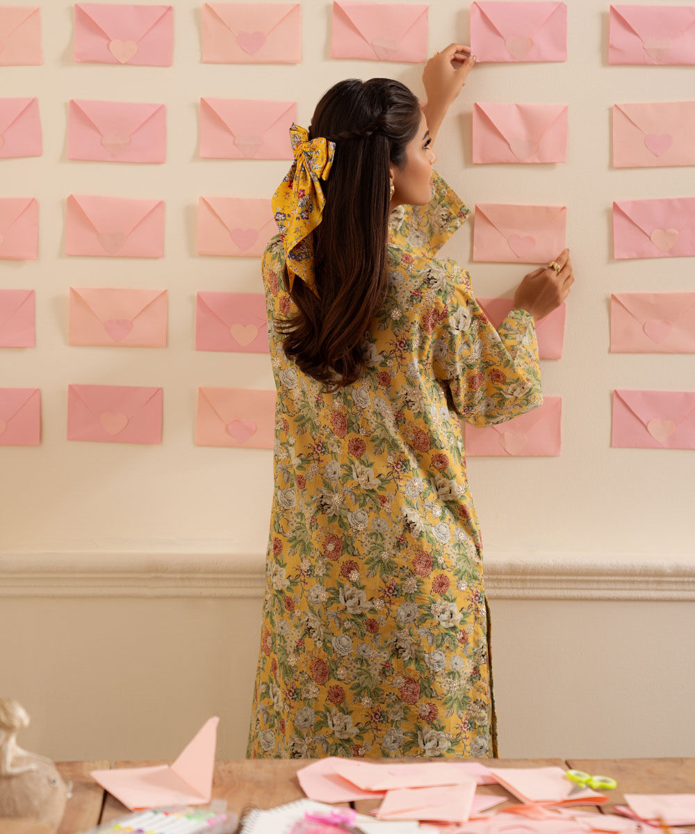 Mommy & Me Women's Two Piece Yellow Suit