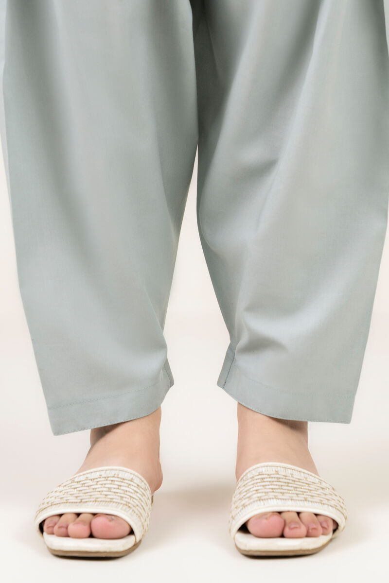 Solid Cotton Viscose Shalwar