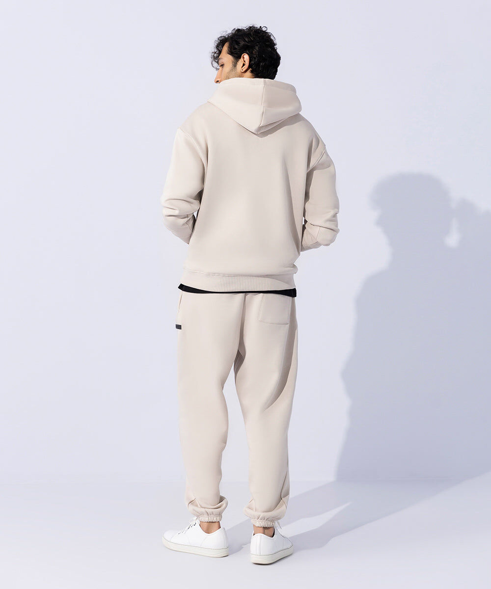 Woman - Off White Unisex Hoodie