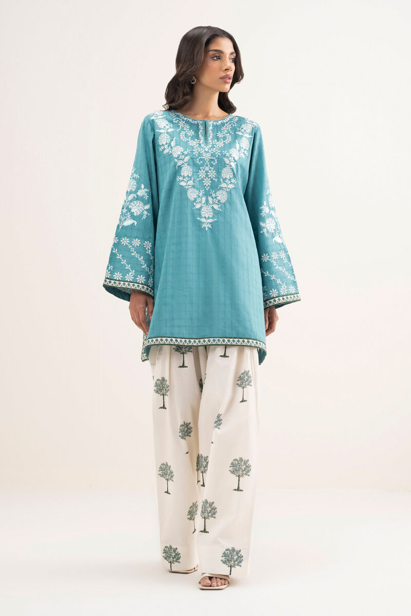 Embroidered Dobby Shirt