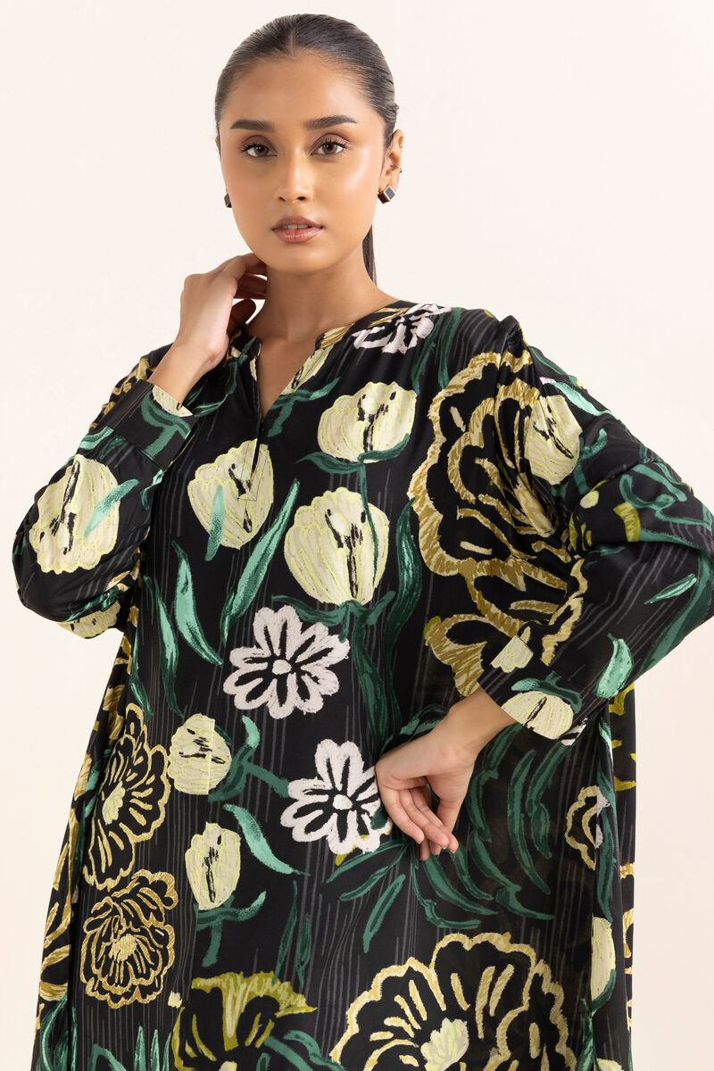 Printed Arabic Lawn Shirt