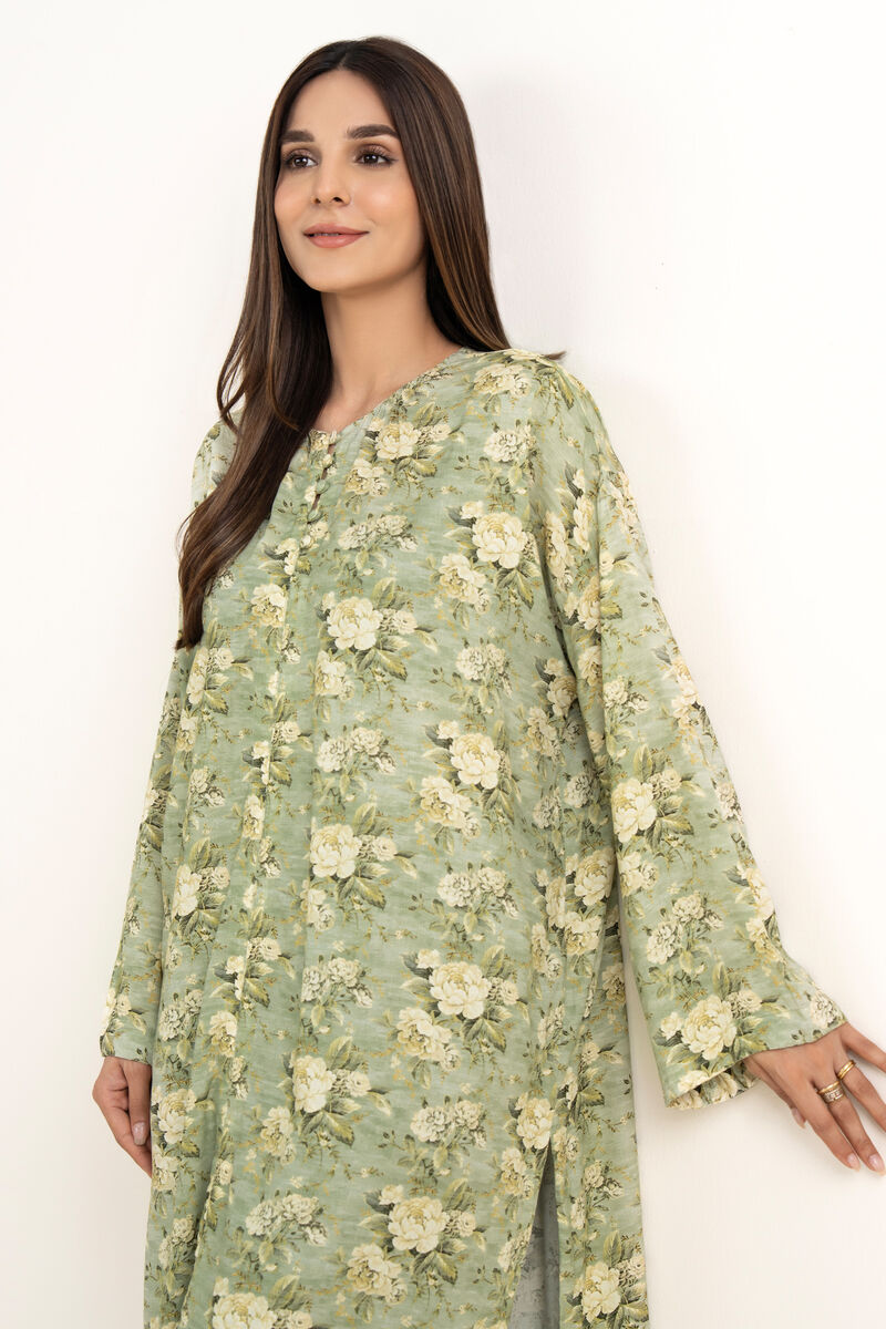 Printed Arabic Lawn Shirt