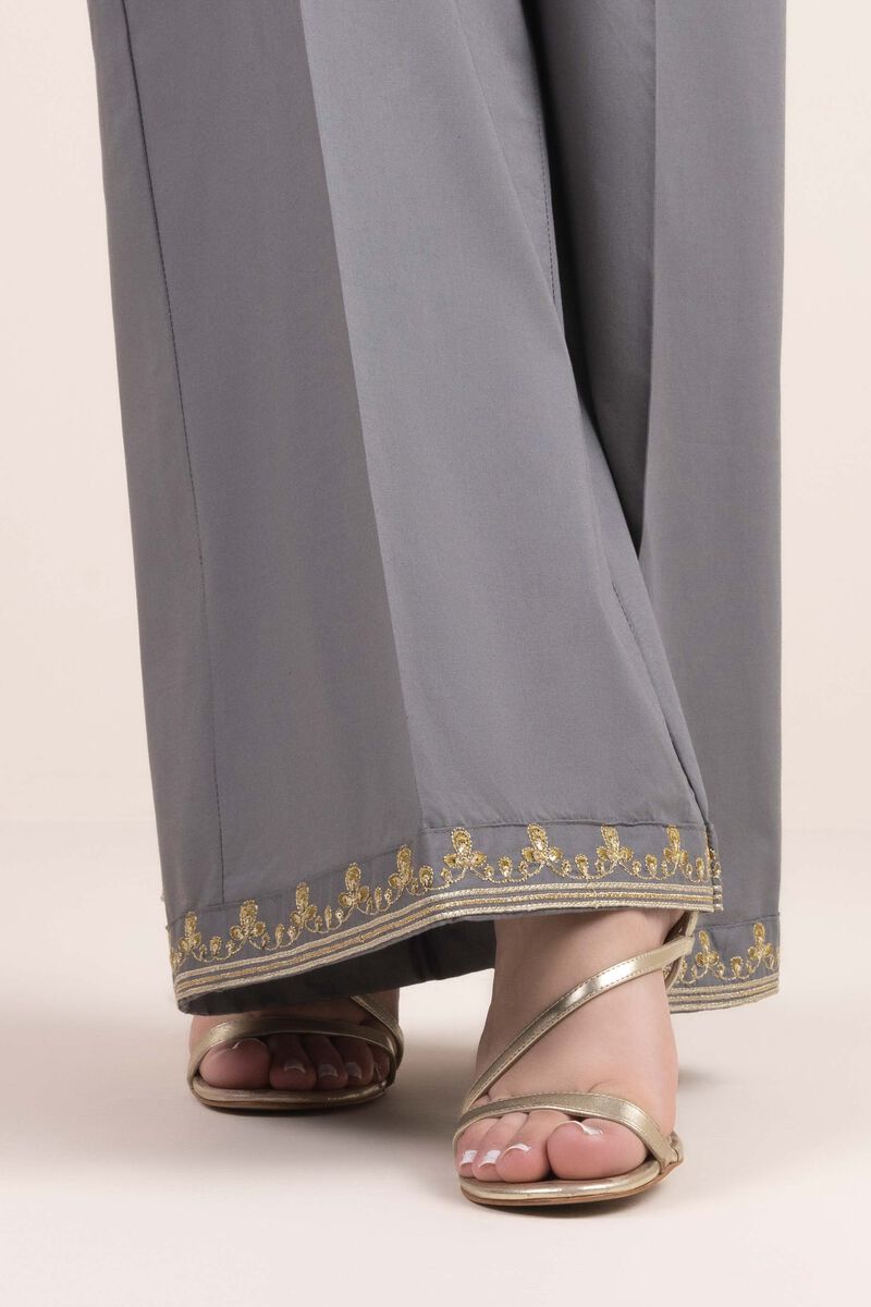 Embroidered Cambric Culottes