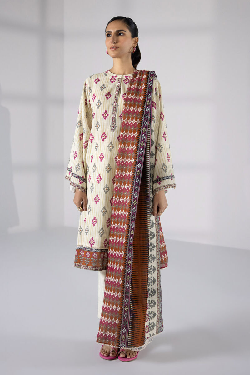 3 Piece - Printed Lawn Suit