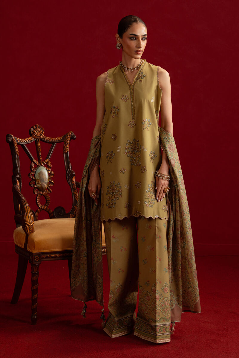 3 Piece - Embroidered Lawn Suit