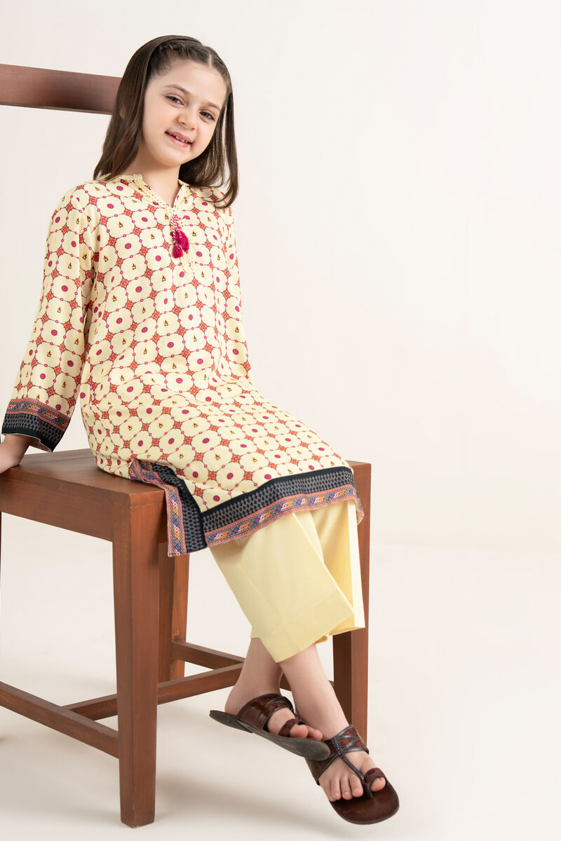Printed Arabic Lawn Suit