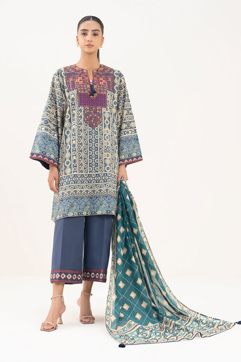 Printed Voile Dupatta