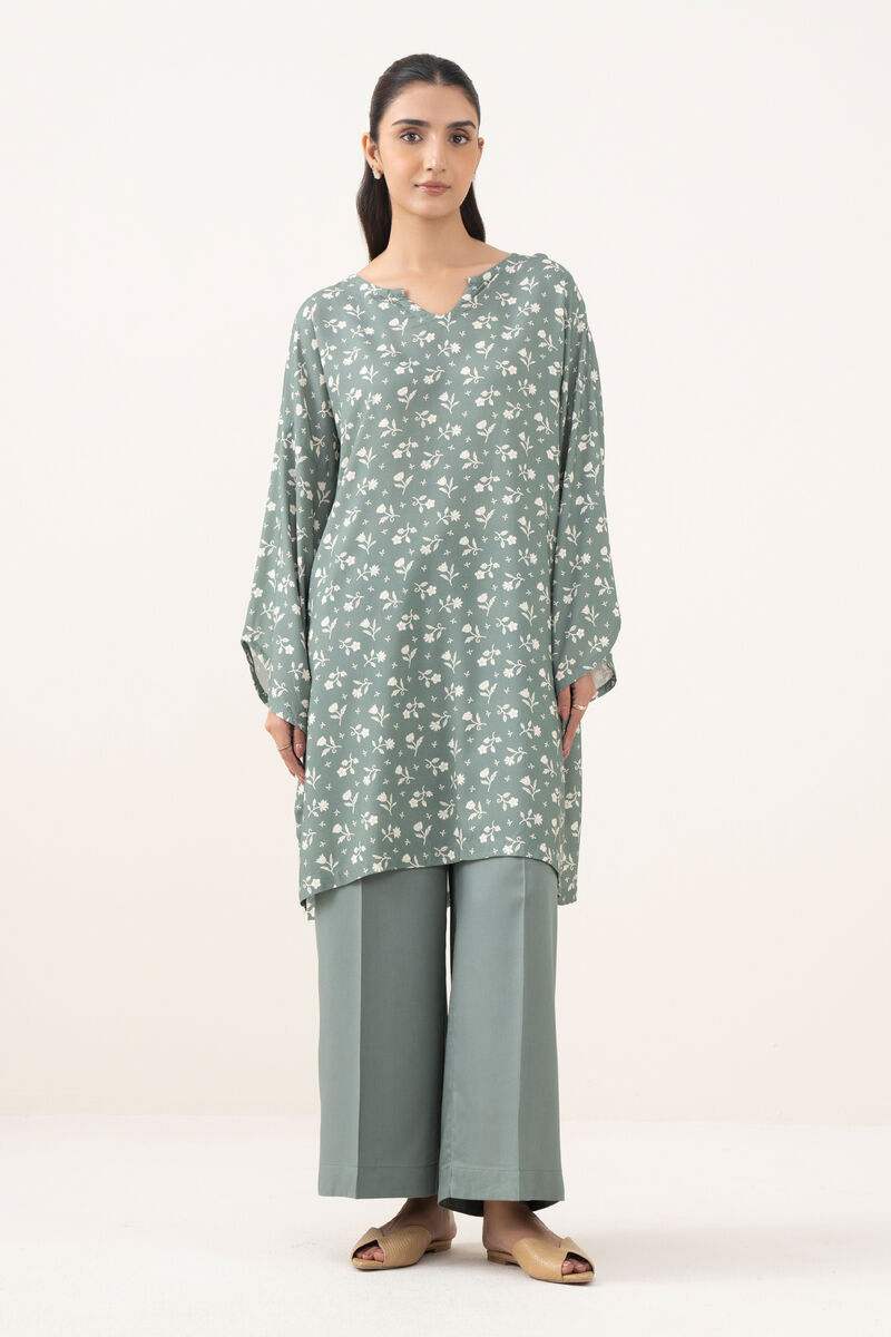 Printed Linen Viscose Shirt