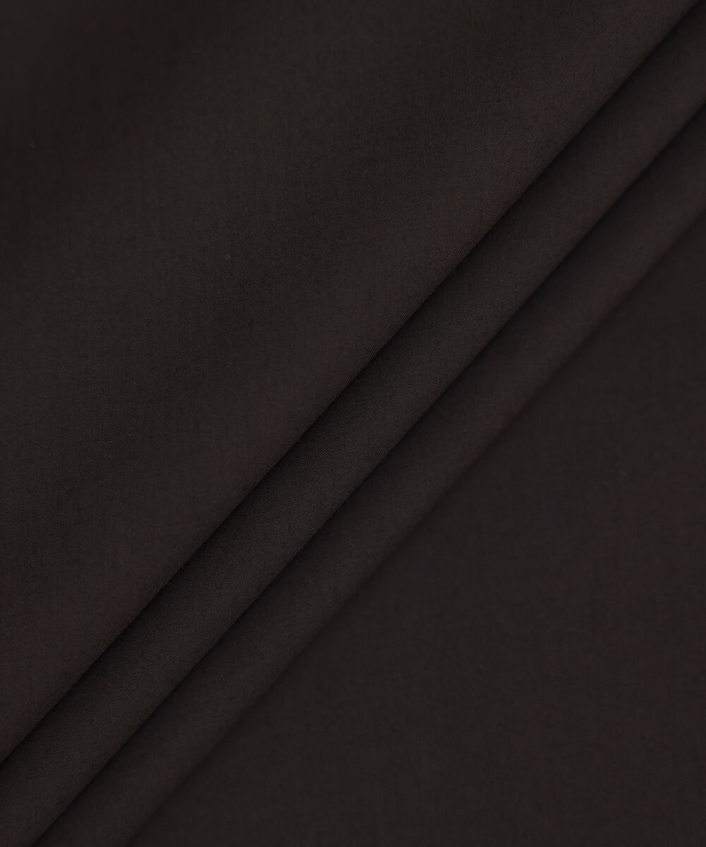 Men Unstitched Wash & Wear Maroon Full Suit Fabric