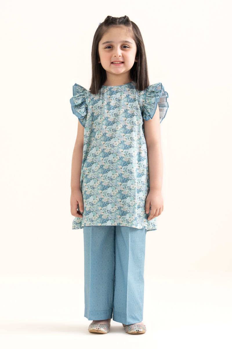 Printed Arabic Lawn Suit