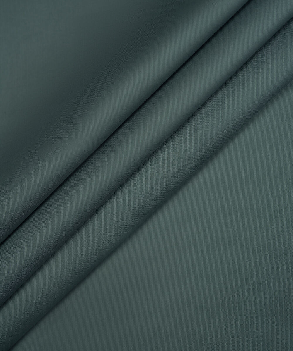 Men's Unstitched Two-Piece Jade Grey  Premium Cotton Dobby Suit