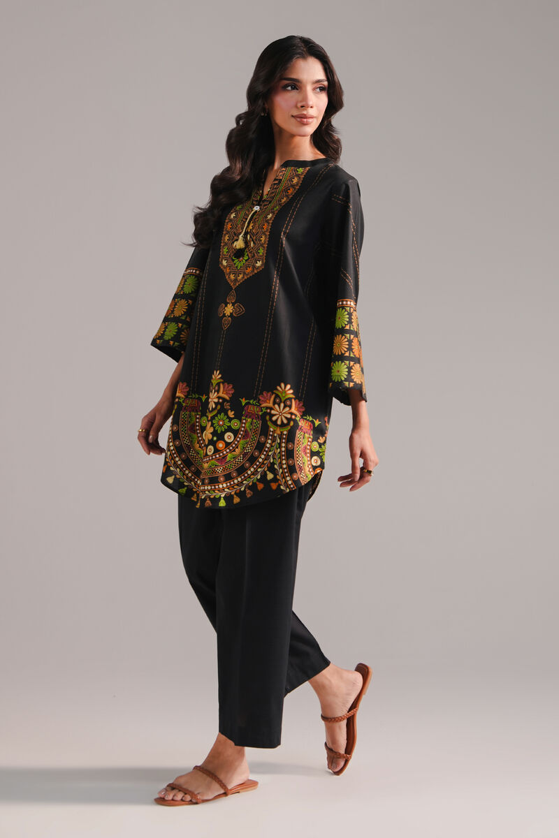 Printed Cotton Viscose Shirt