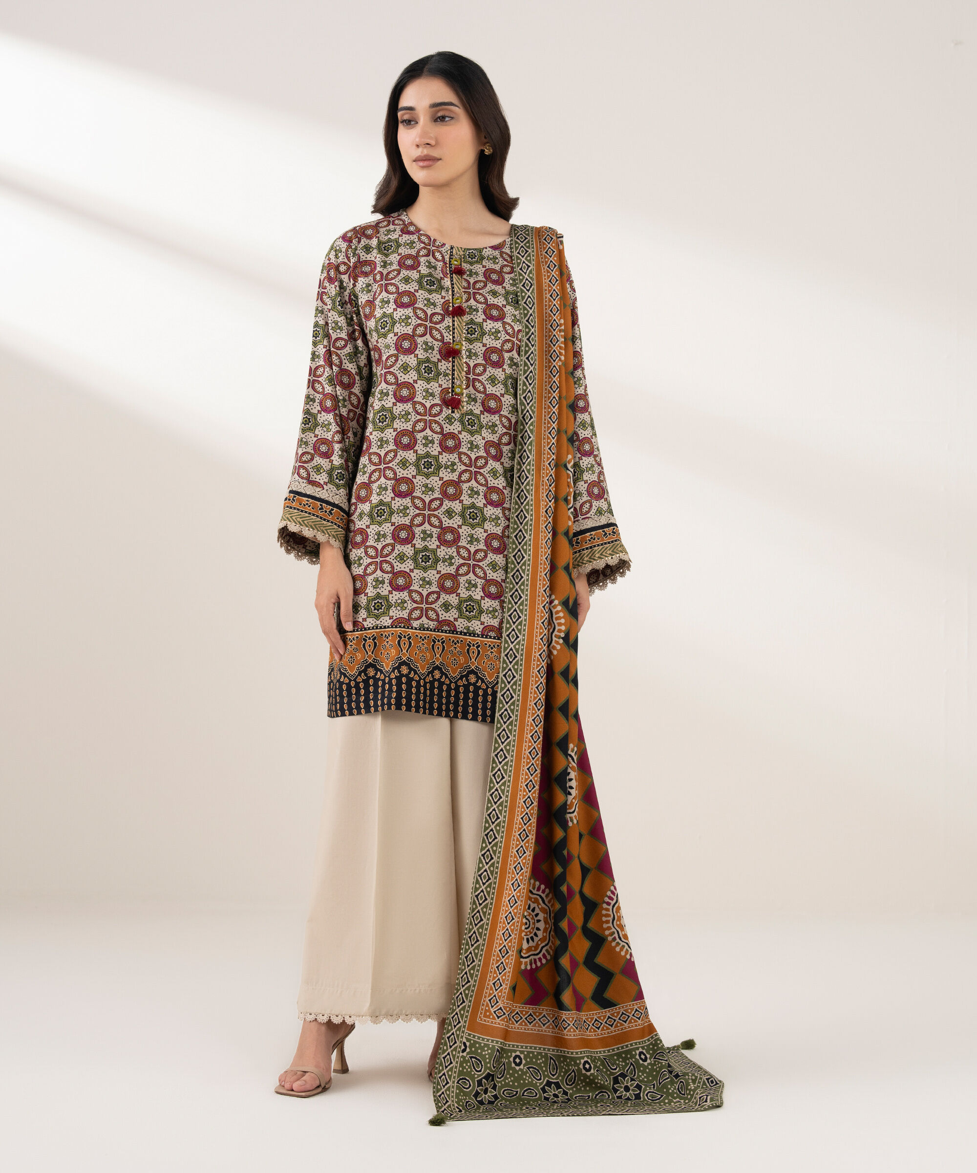 Printed Dupatta SDPRW25V515D