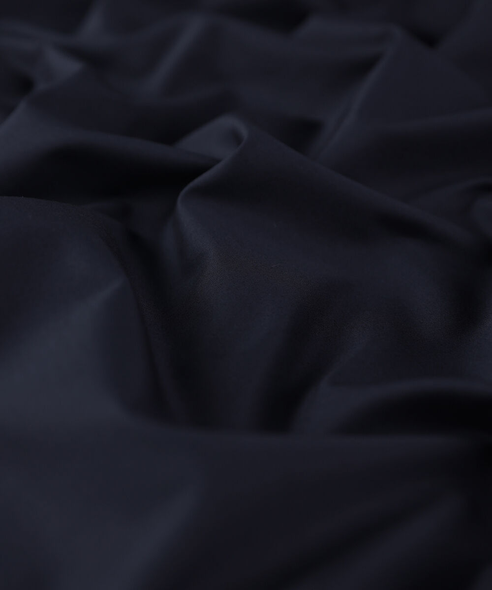 Men Unstitched Cotton Navy Full Suit Fabric