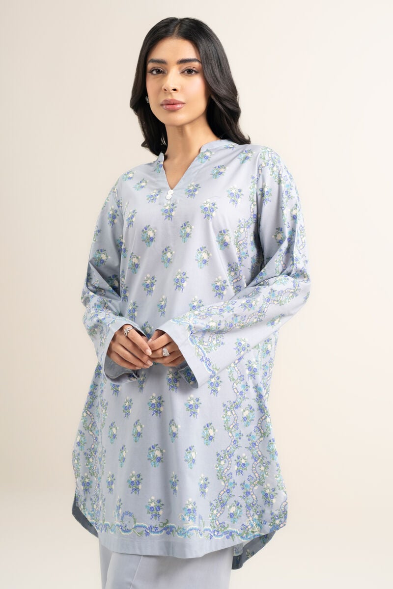 Printed Cotton Viscose Shirt