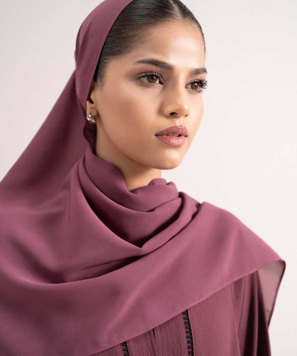 Women's Marble Pink Hijab