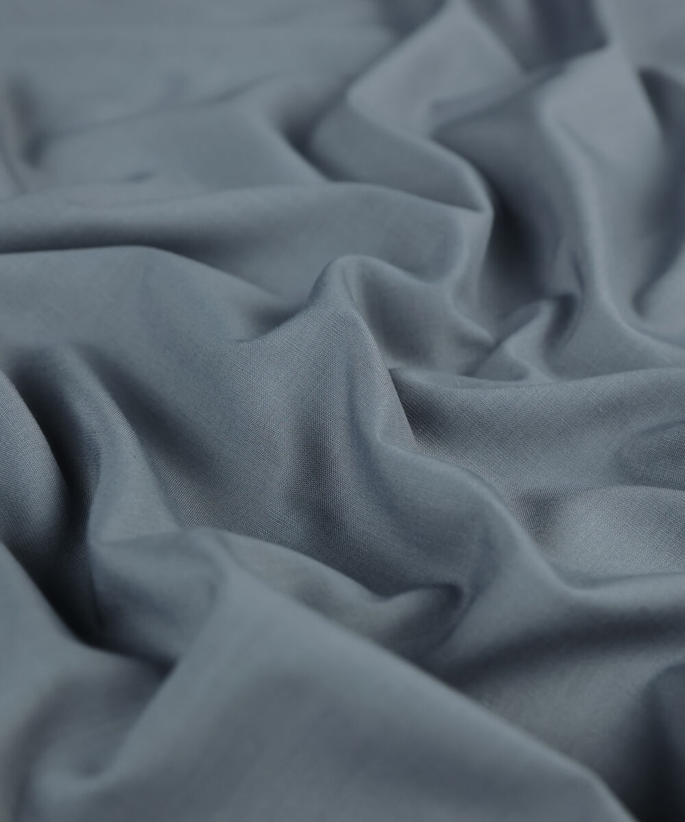 Men Unstitched Viscose Grey Green Full Suit Fabric