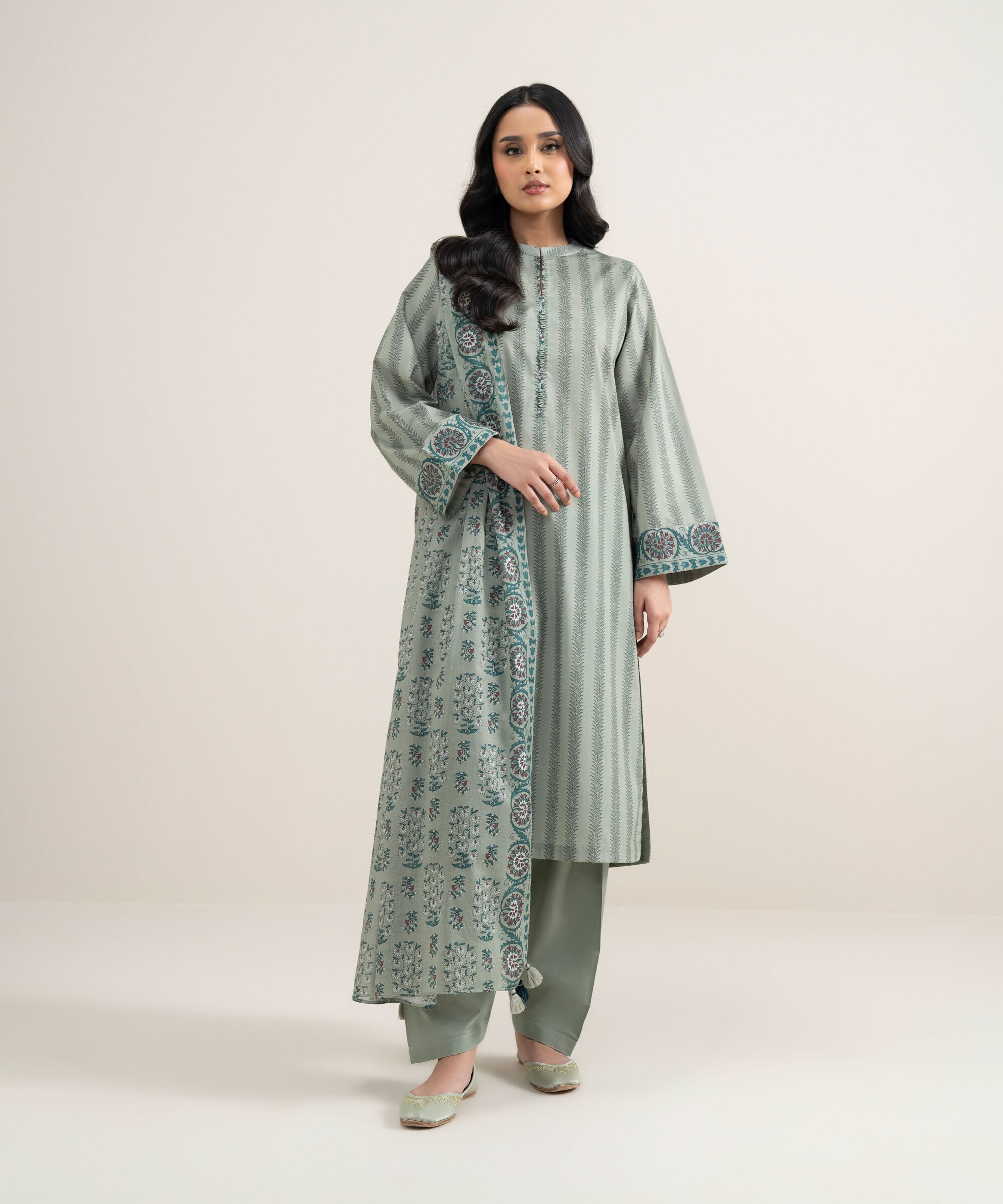 Unstitched 3 PC U2TDDS26V527