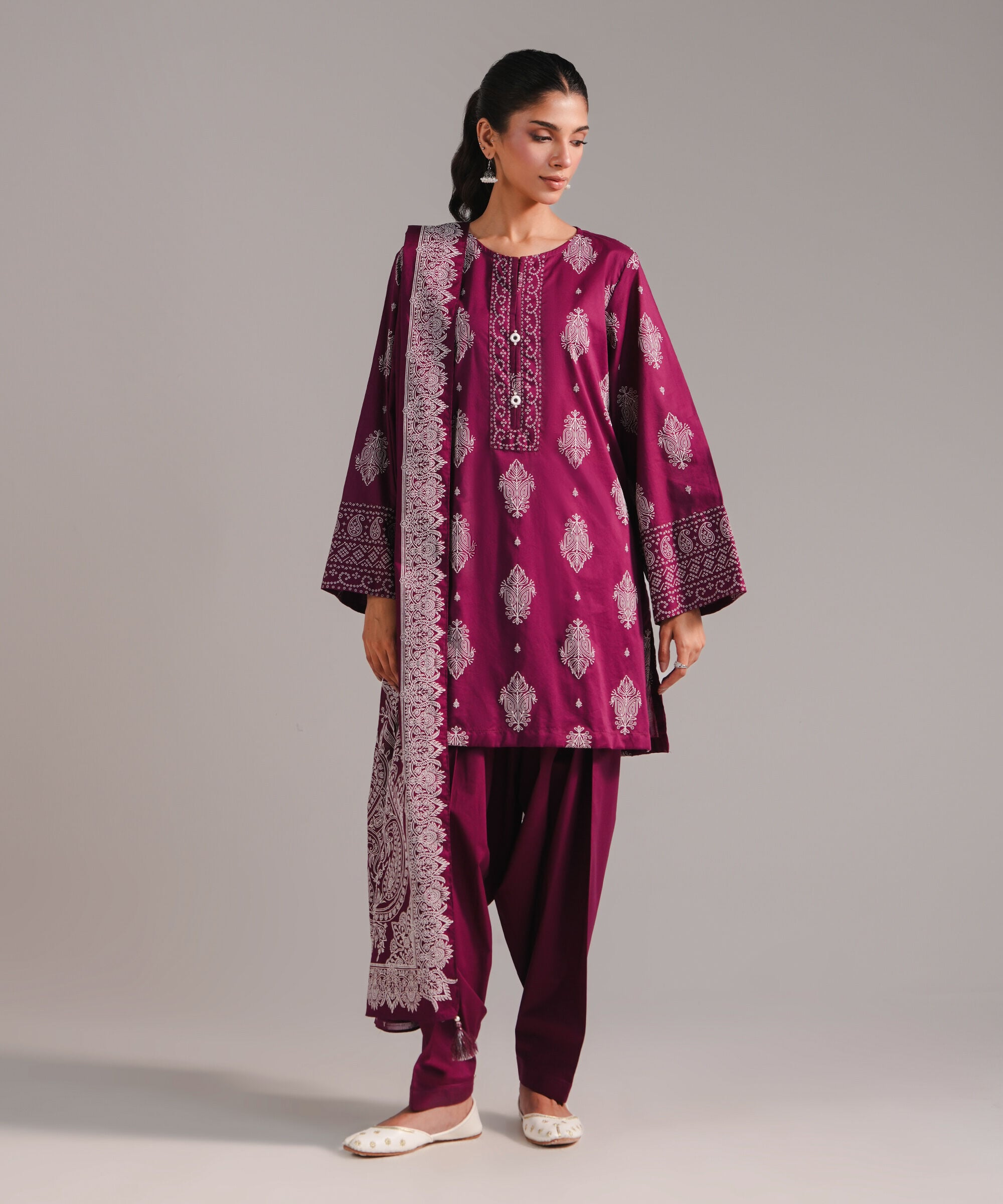 Printed Dupatta PRS26CAH649D
