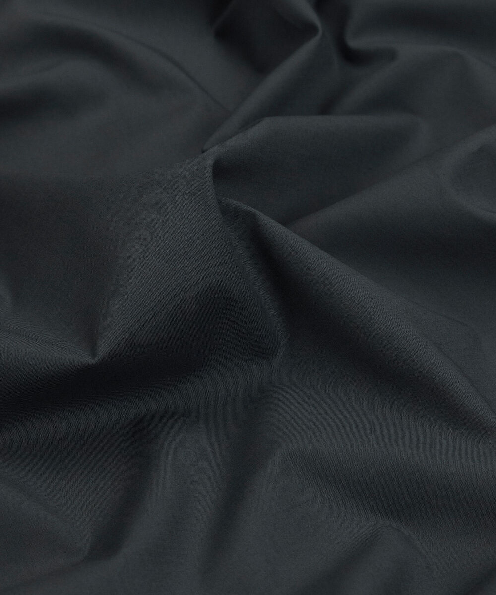 Men's Unstitched Two-Piece Dark Grey Premium Cotton Suit