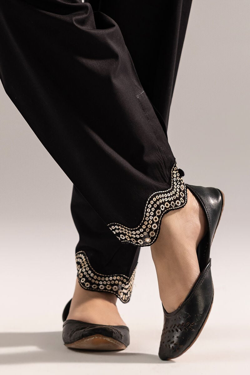 Embroidered Cambric Skinny Shalwar