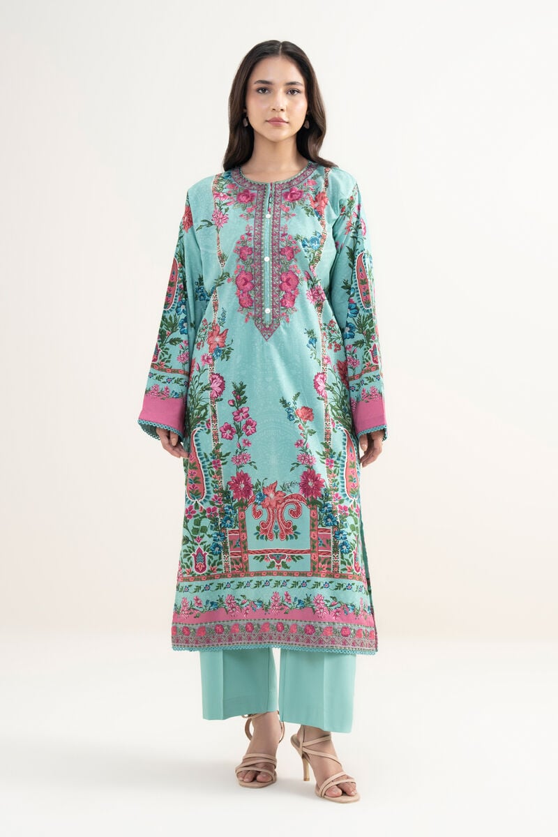 Embroidered Cotton Viscose Shirt