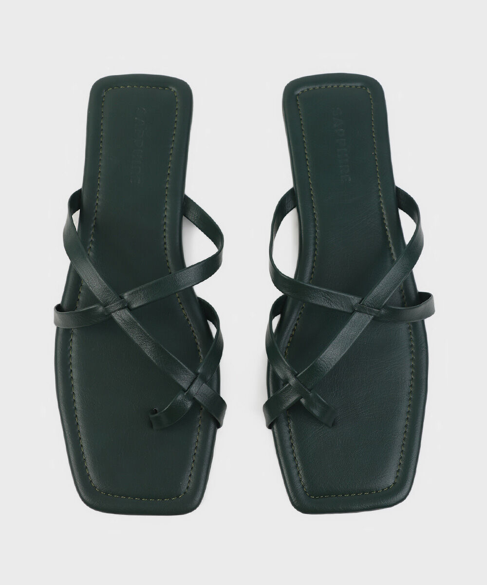 Women's Green Flats