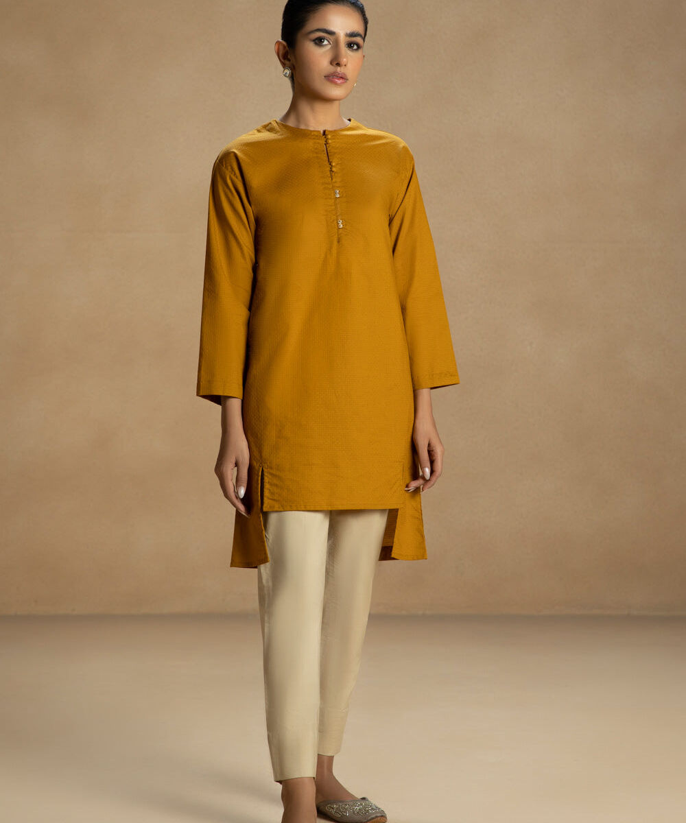 Solid Cotton Shirt