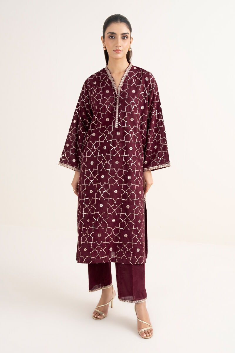 Embroidered Jacquard Shirt