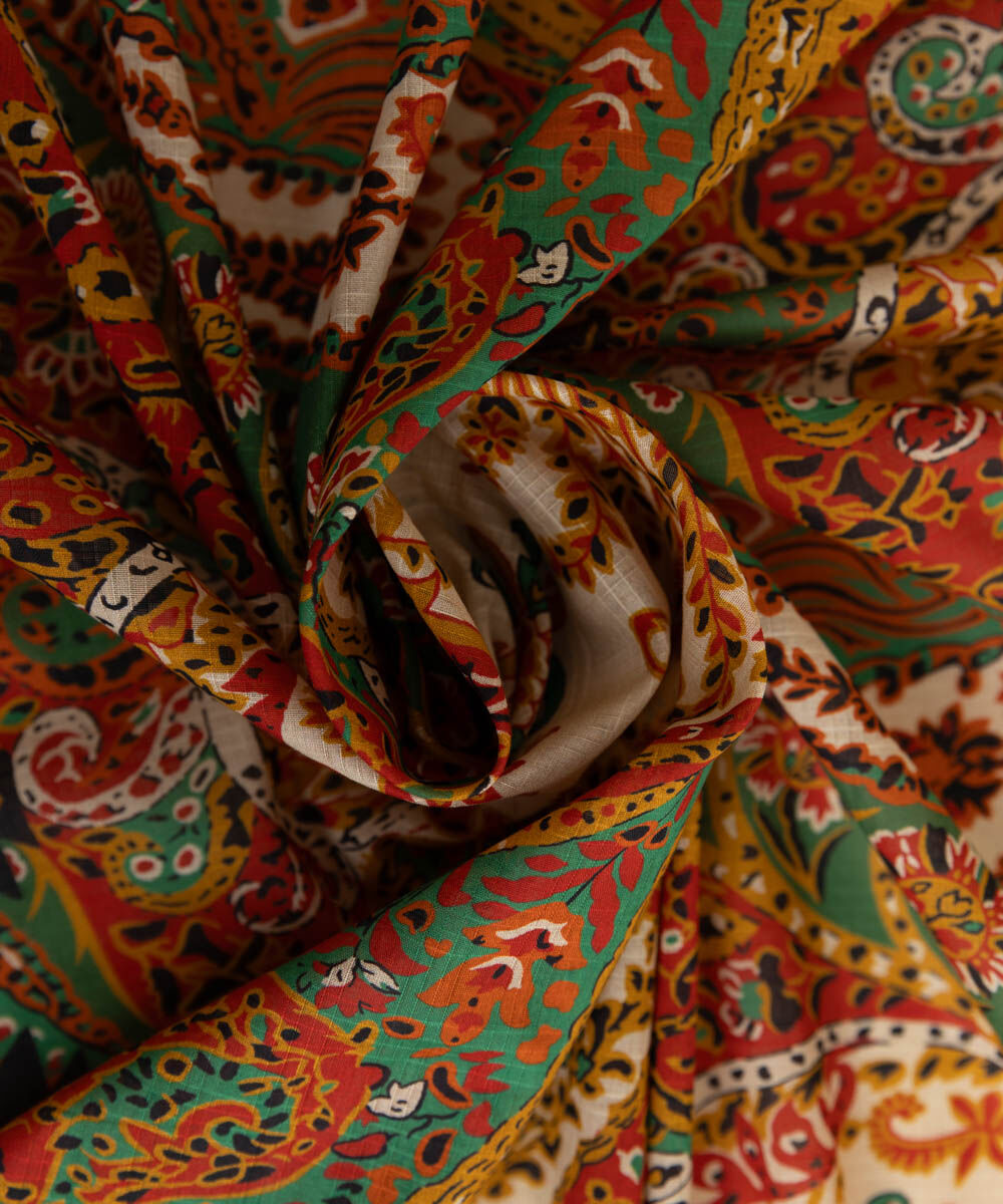 Fine Voile Multi Printed Dupatta