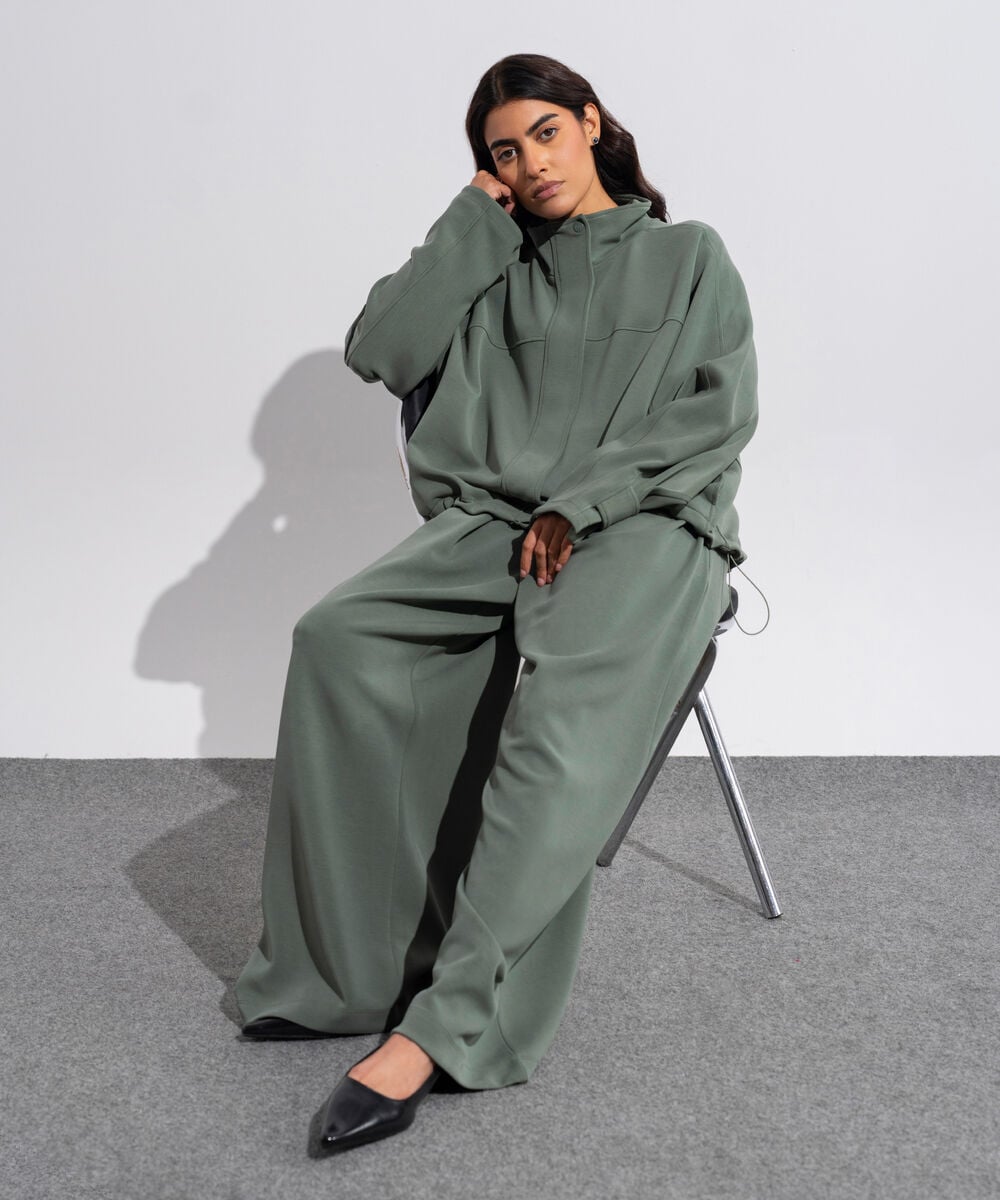 Softlux Zip-Up Hoodie — Sapphire view 4