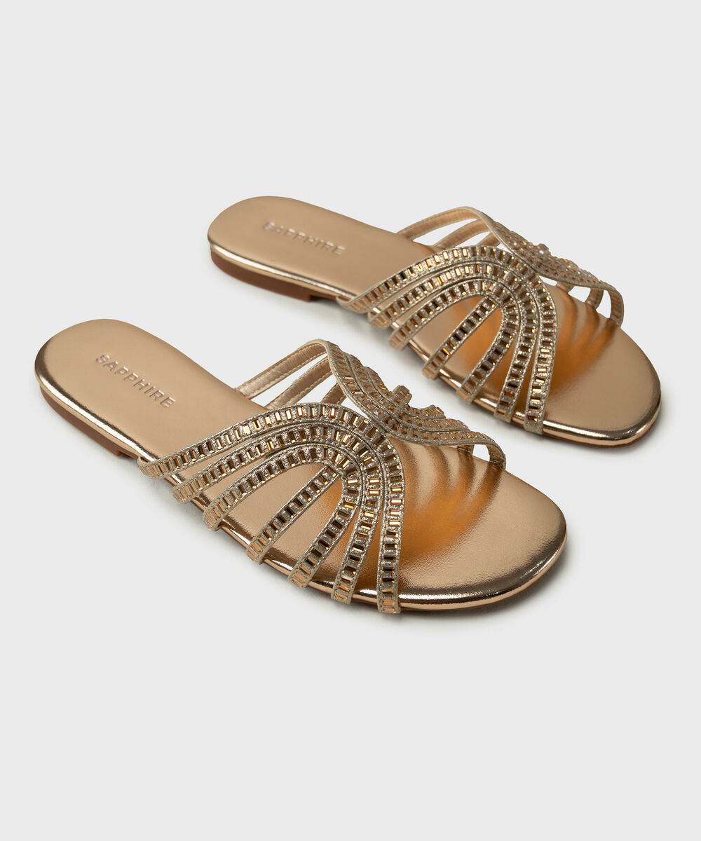 Women's Rose Gold Flats