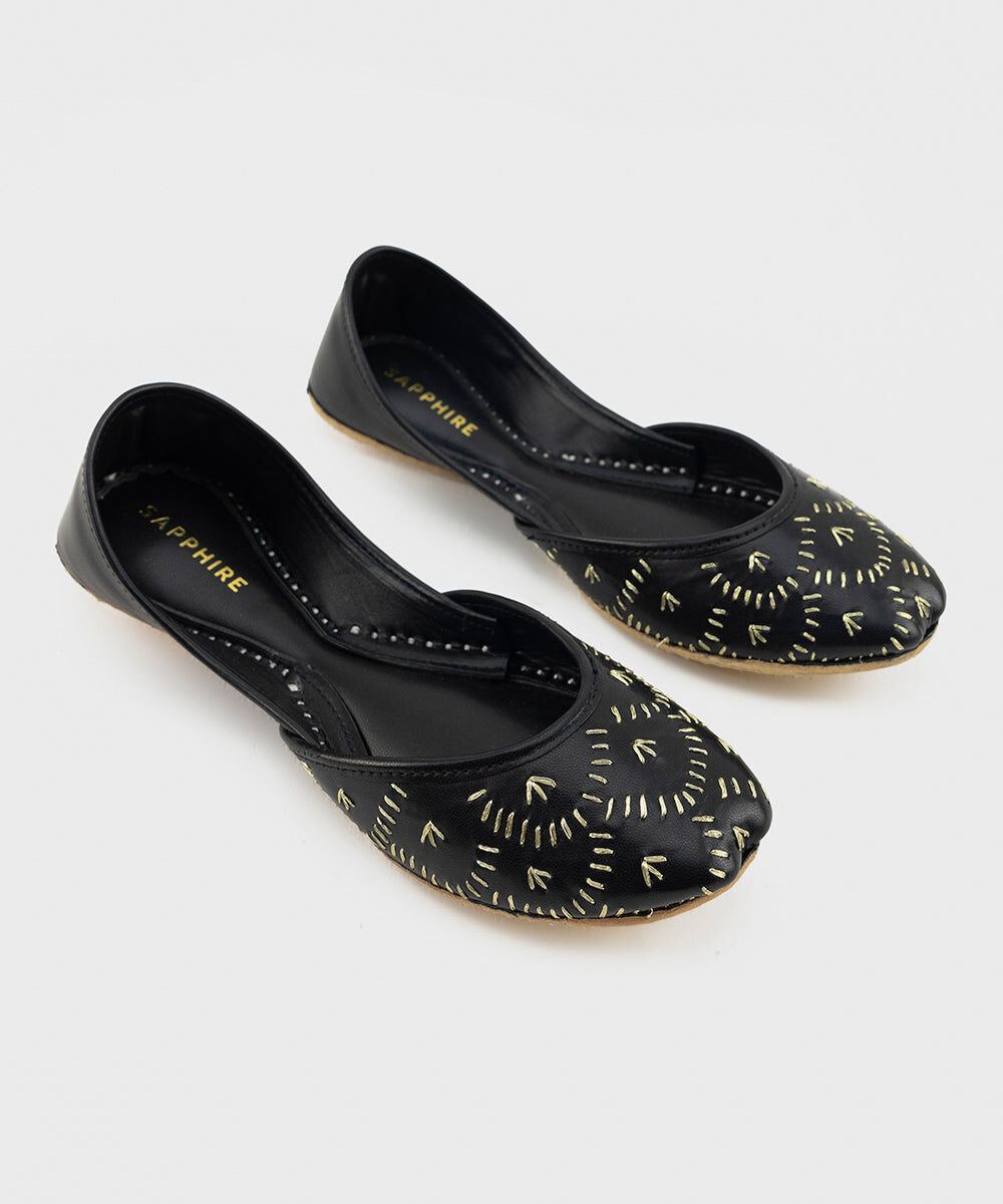 Women's Black Khussa