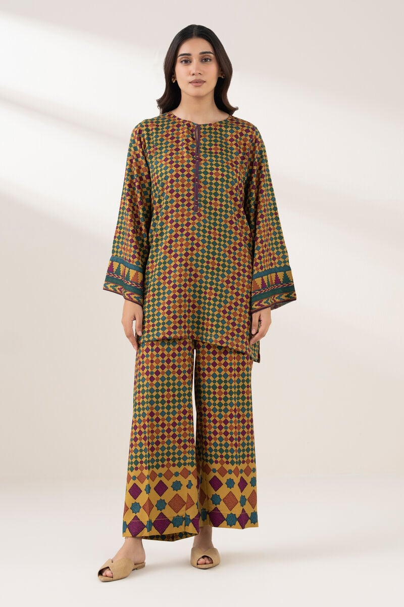 Printed Viscose Linen Shirt