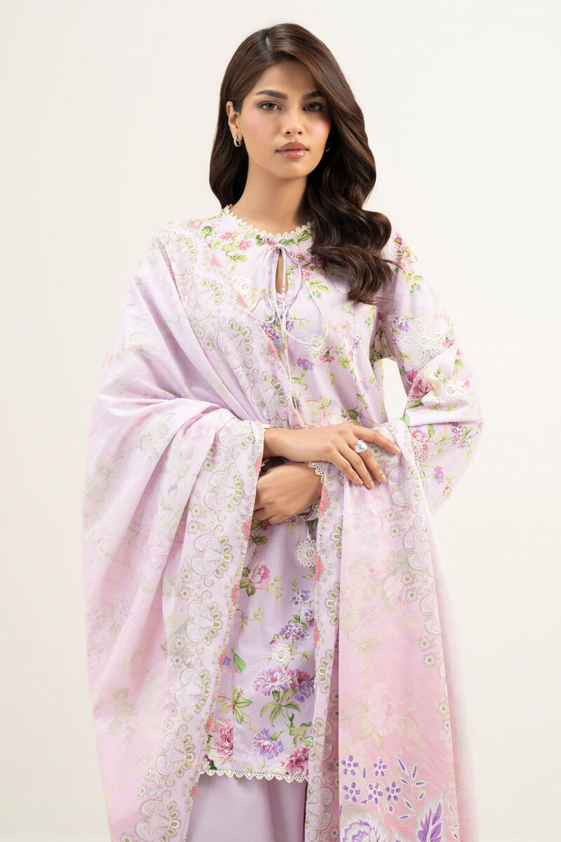 3 Piece - Embroidered Lawn Suit