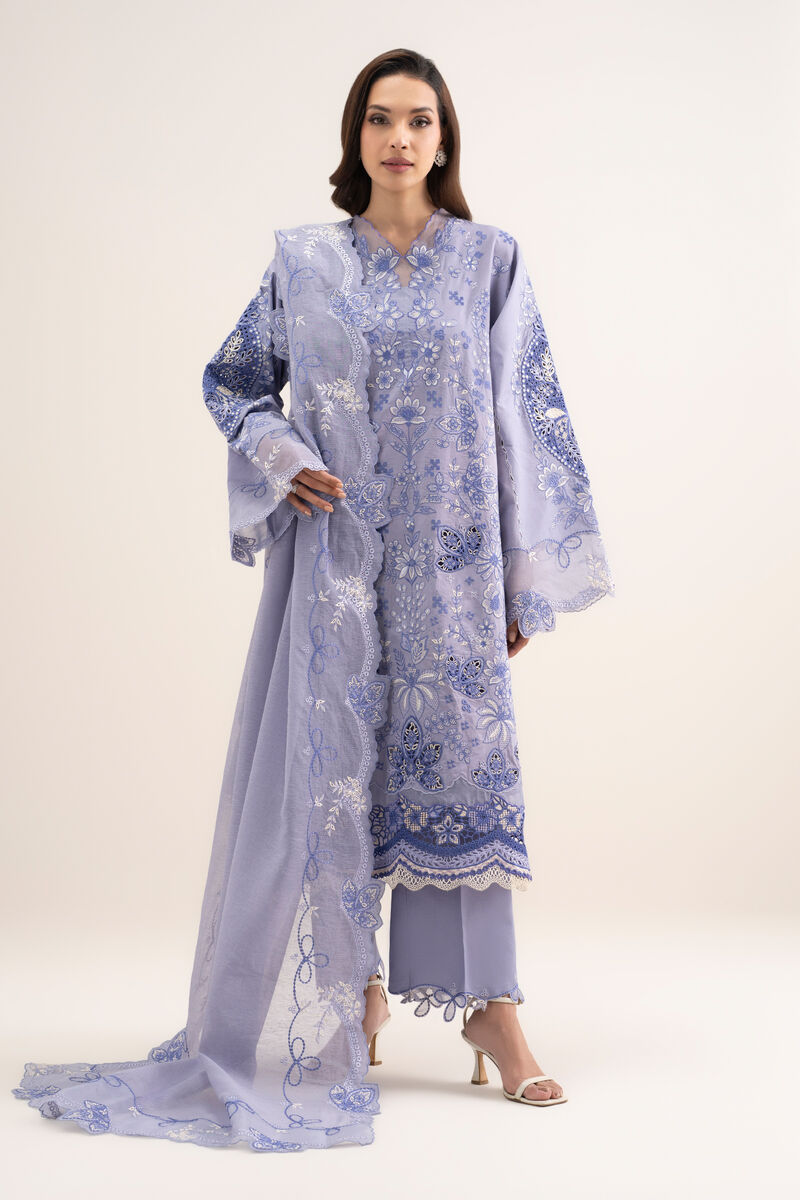 3 Piece - Embroidered Lawn Suit