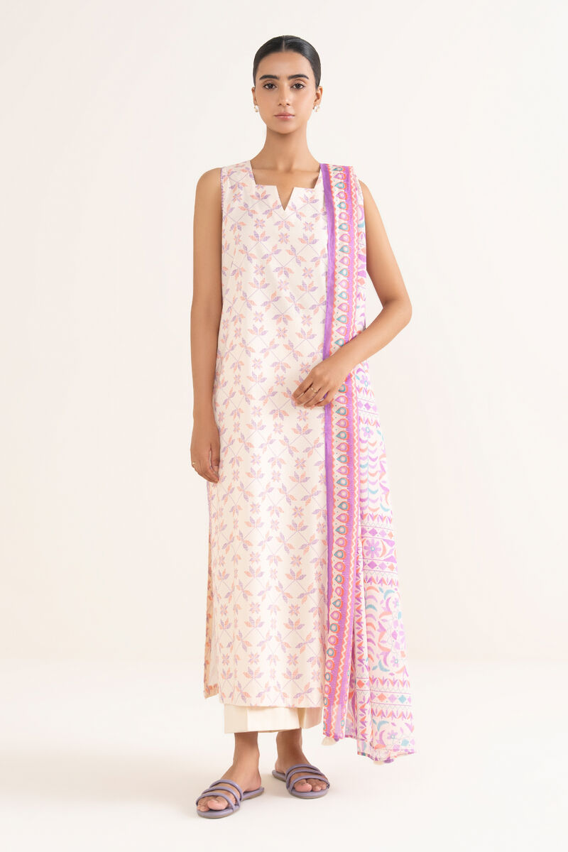 2 Piece - Printed Lawn Suit