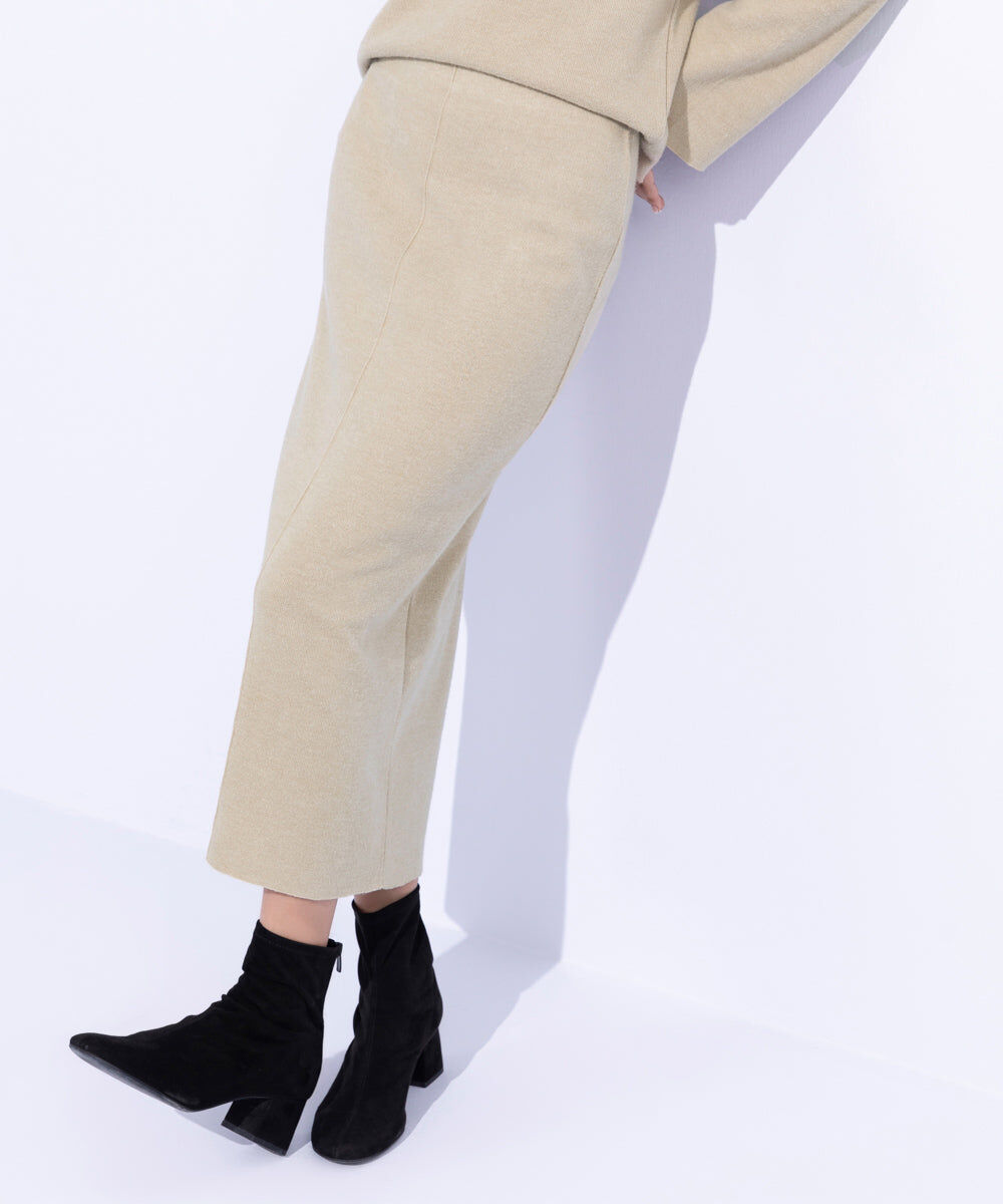 Woman - Off White Ribbed Skirt